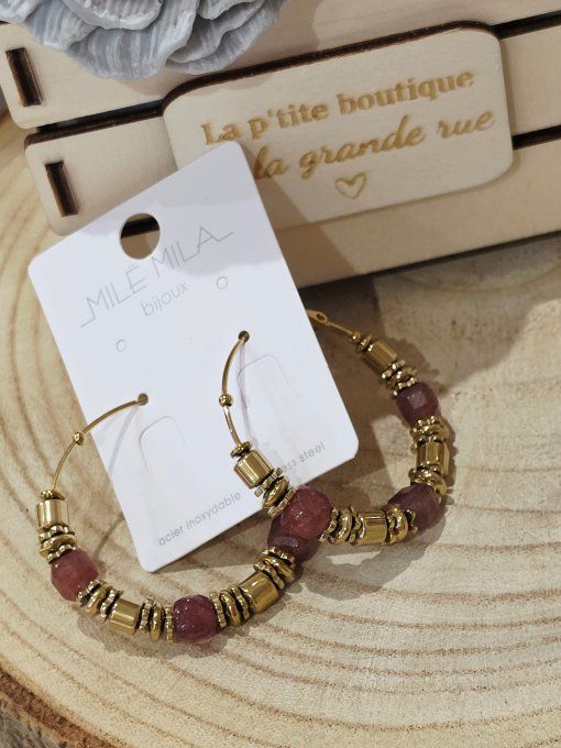 BOUCLES D'OREILLES