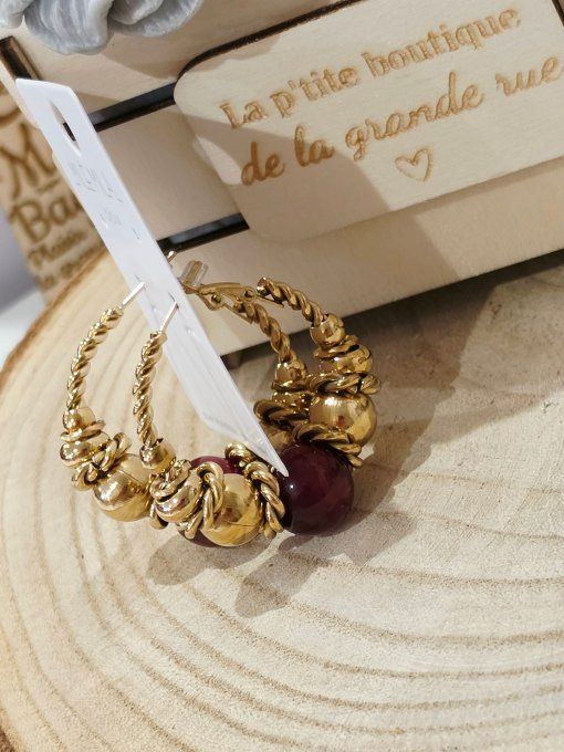 BOUCLES D'OREILLES