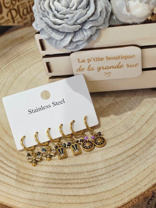 BOUCLES D'OREILLES