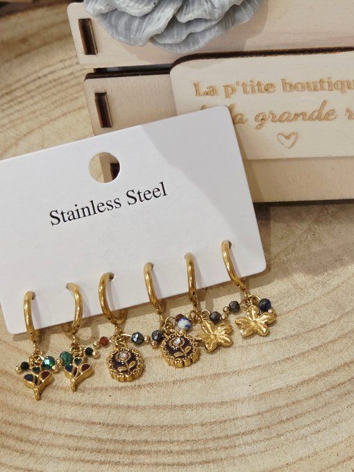 BOUCLES D'OREILLES