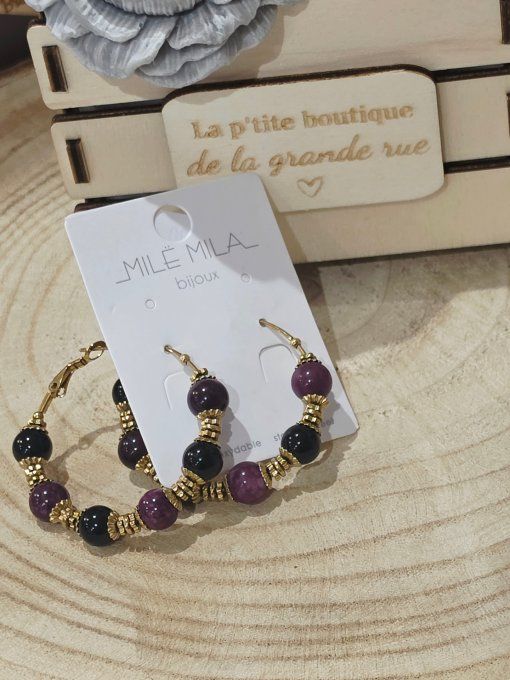 BOUCLES D'OREILLES