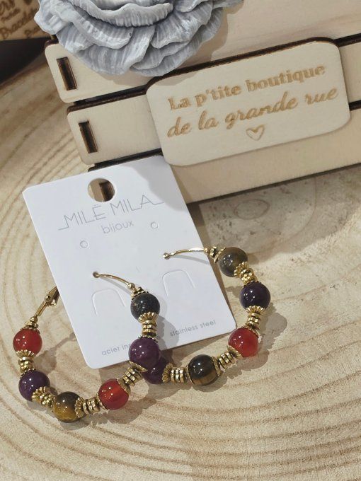 BOUCLES D'OREILLES
