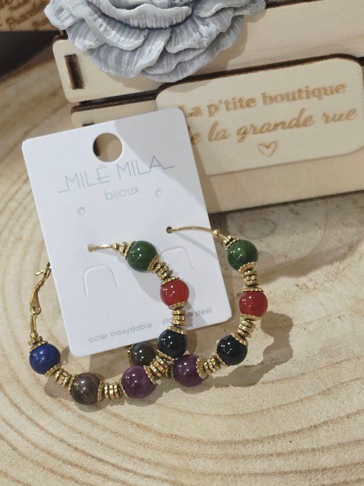BOUCLES D'OREILLES