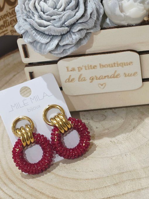 BOUCLES D'OREILLES