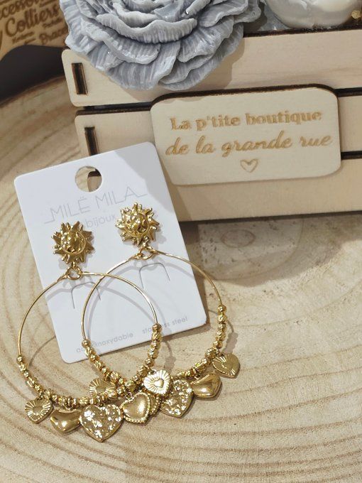 BOUCLES D'OREILLES