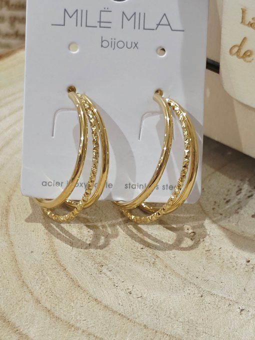 BOUCLES D'OREILLES