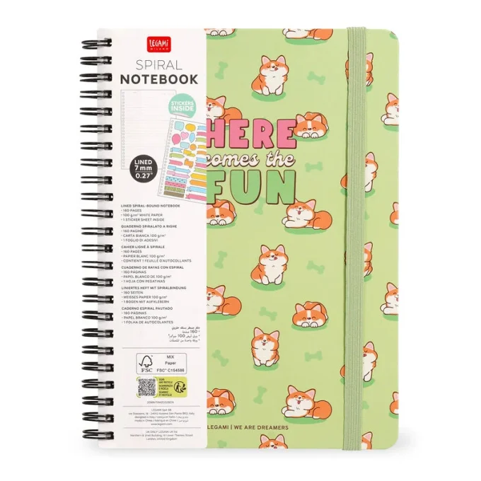 CAHIER SPIRALE MAXI