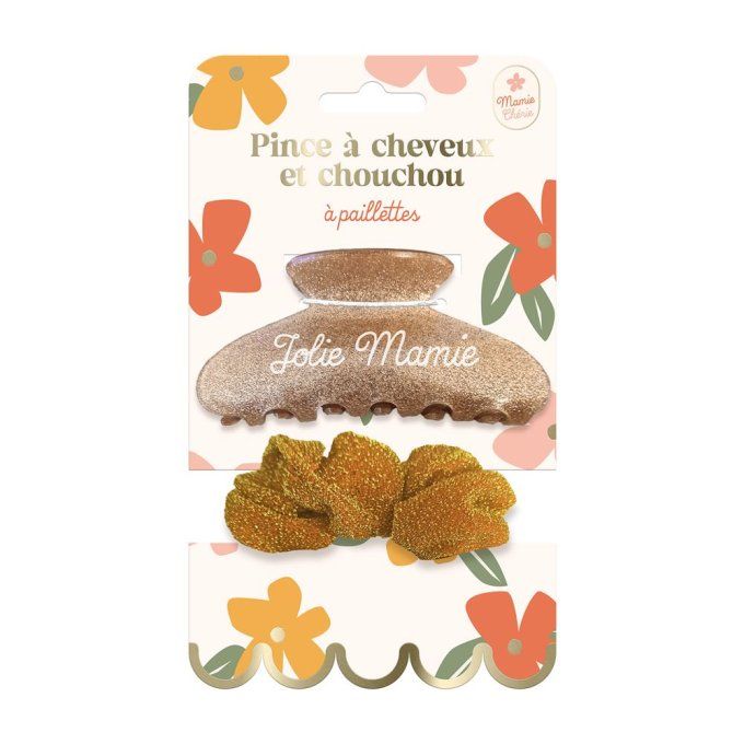 PINCE A CHEVEUX ET CHOUCHOU