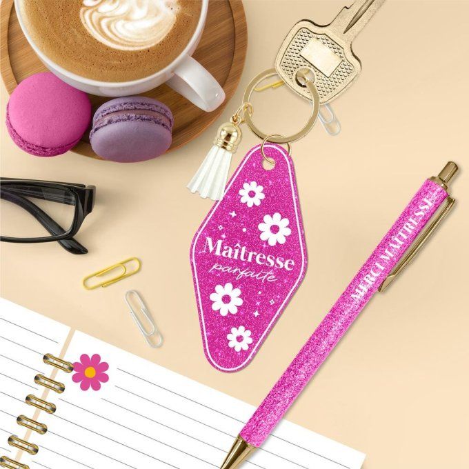 ENSEMBLE PORTE CLES STYLO