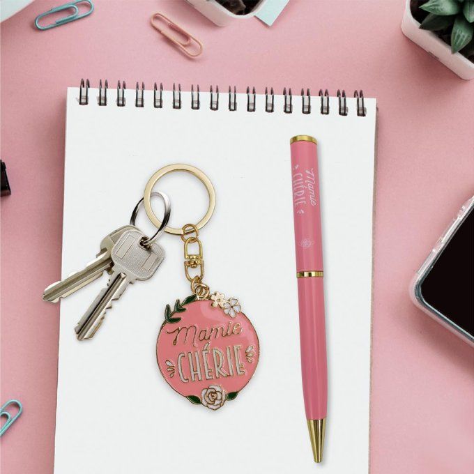 COFFRET STYLO PORTE CLES