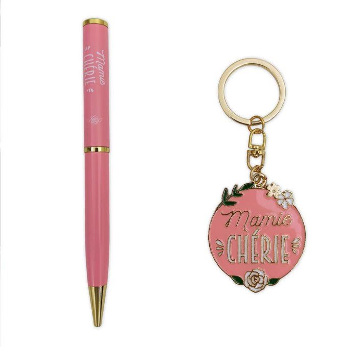 COFFRET STYLO PORTE CLES