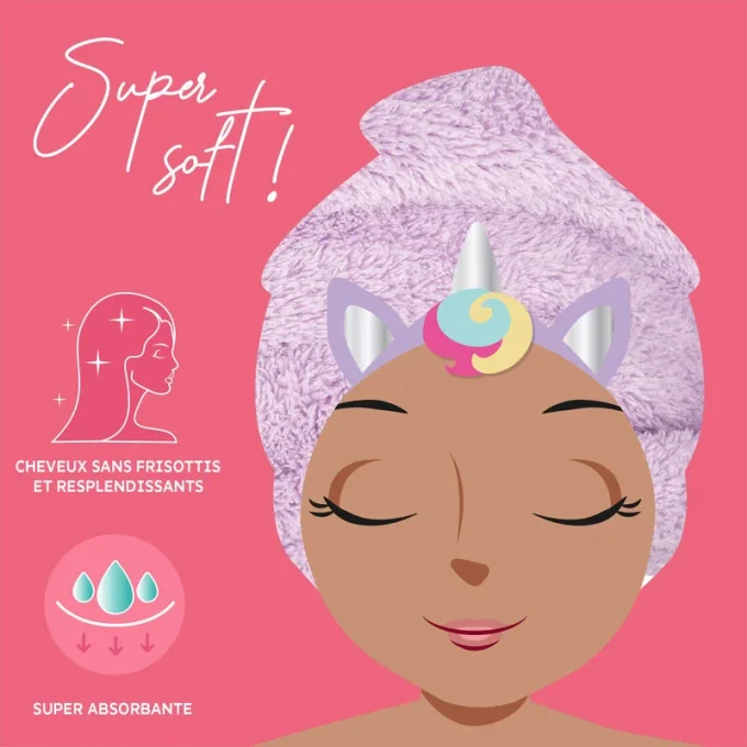 SERVIETTE POUR CHEVEUX