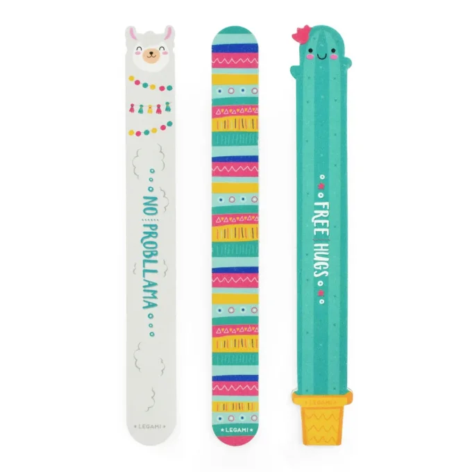 SET DE 3 LIMES ONGLES