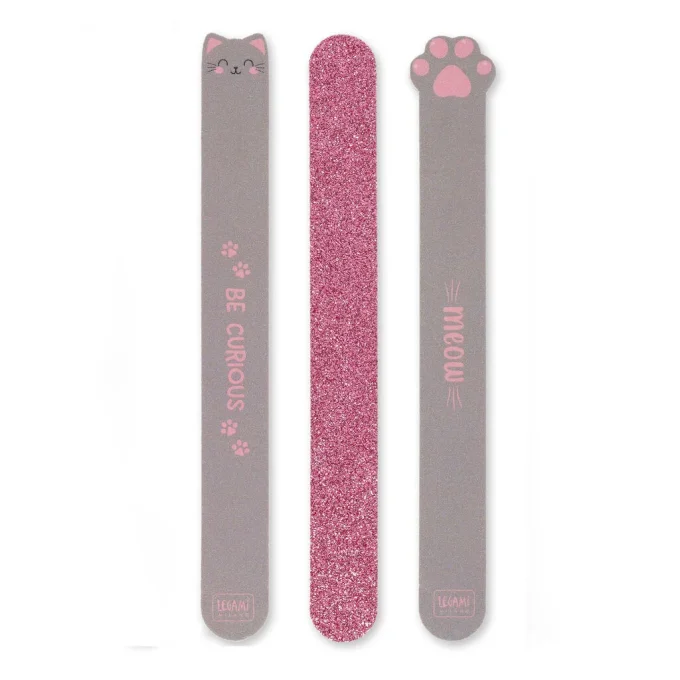 SET DE 3 LIMES ONGLES