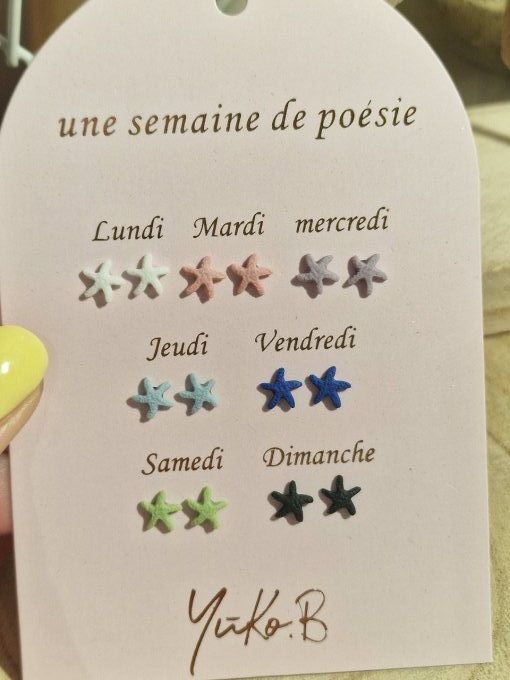 BOUCLES D'OREILLES