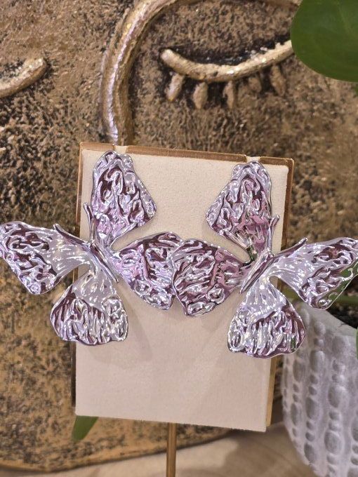 BOUCLES D'OREILLES PAPILLON