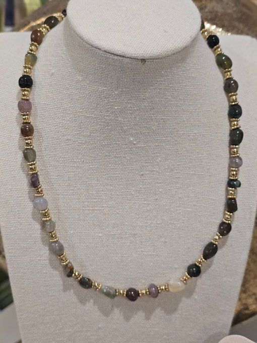 COLLIER PIERRES