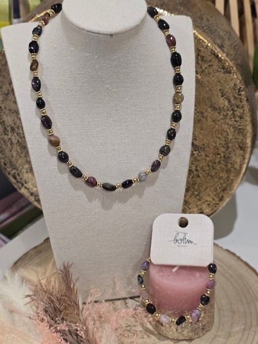 COLLIER PIERRES