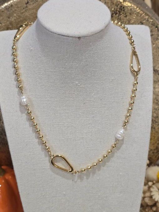 COLLIER PERLES
