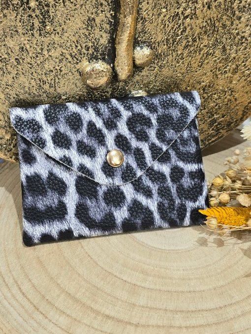 PORTE MONNAIE LEOPARD