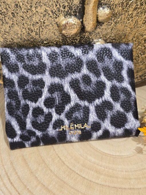 PORTE MONNAIE LEOPARD
