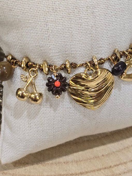 BRACELET BRELOQUE COEUR